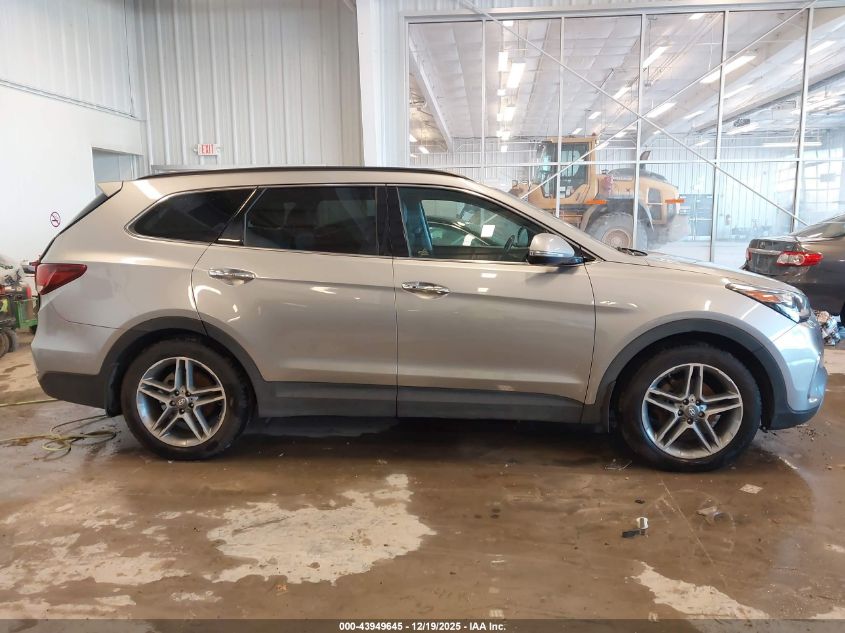 2017 Hyundai Santa Fe Se Ultimate VIN: KM8SRDHF9HU254353 Lot: 43949645