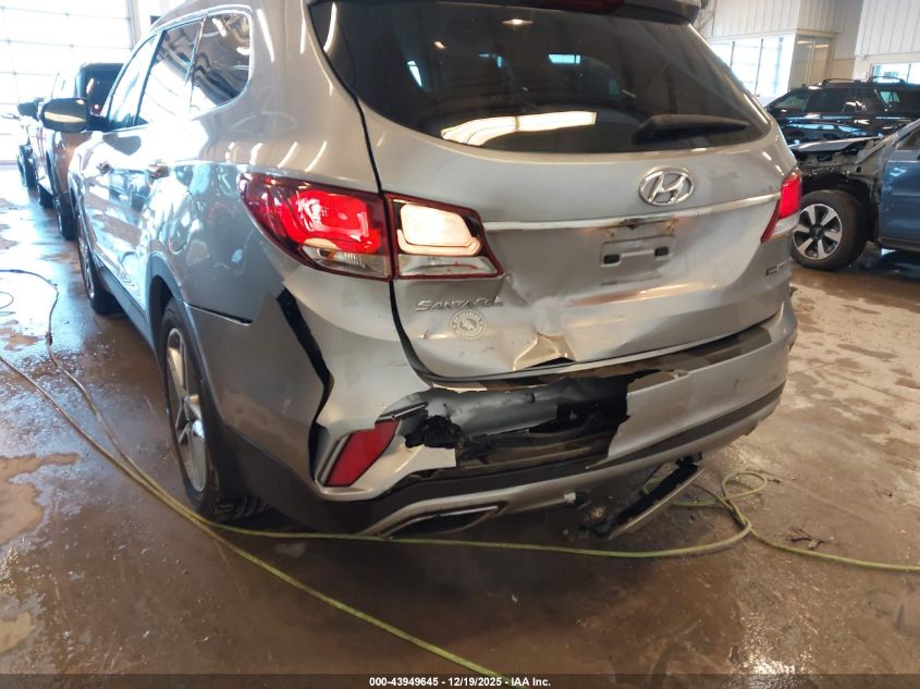 2017 Hyundai Santa Fe Se Ultimate VIN: KM8SRDHF9HU254353 Lot: 43949645