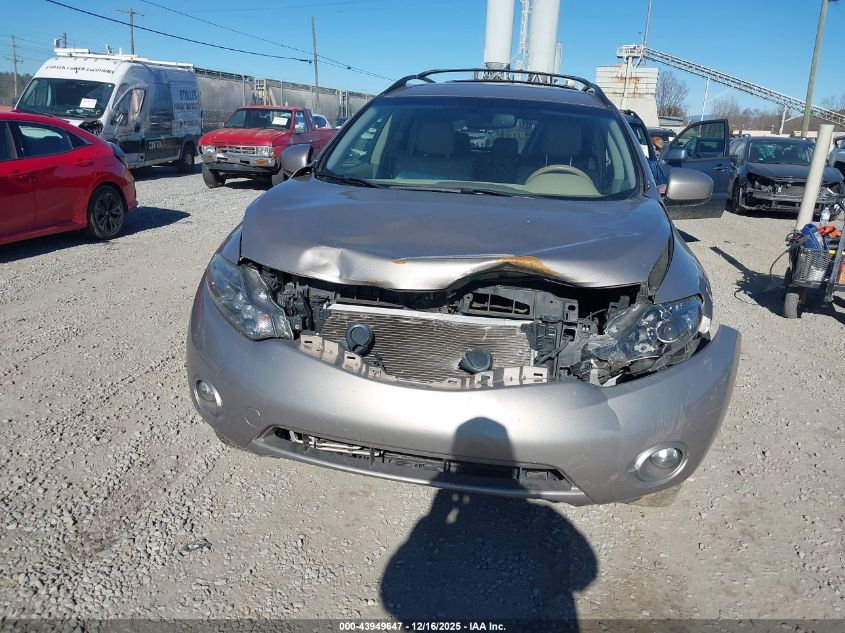 2009 Nissan Murano Sl VIN: JN8AZ18W89W120197 Lot: 43949647