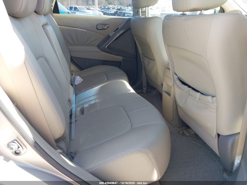 2009 Nissan Murano Sl VIN: JN8AZ18W89W120197 Lot: 43949647