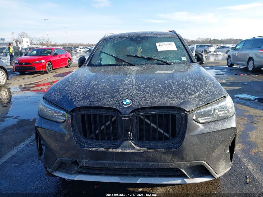 2024 BMW X3 Sdrive30I VIN: WBX47DP00RN255213 Lot: 43949652
