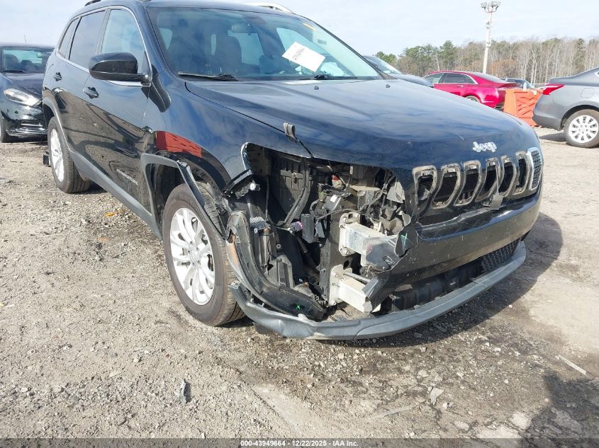 2019 Jeep Cherokee Latitude Fwd VIN: 1C4PJLCB3KD348235 Lot: 43949664