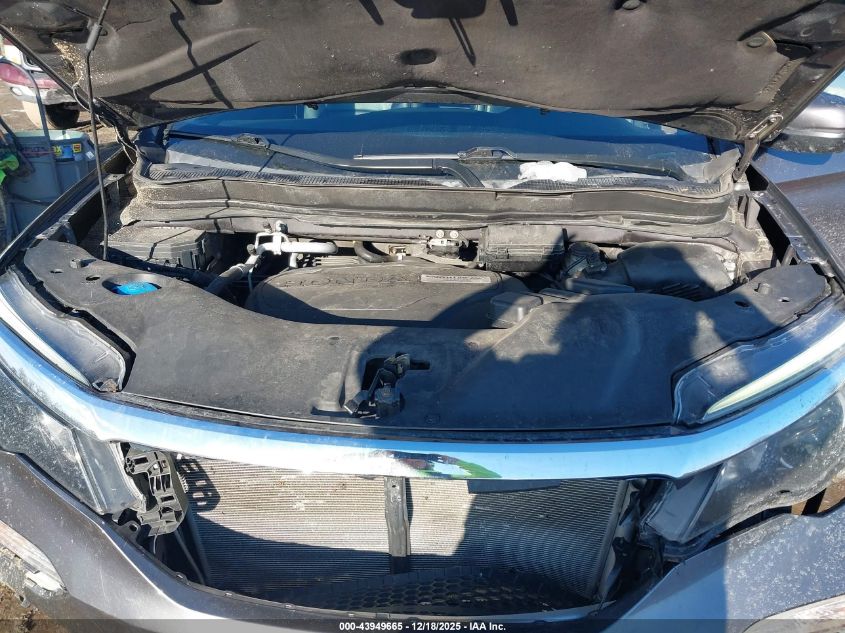 2016 Honda Pilot Ex-L VIN: 5FNYF5H57GB007893 Lot: 43949665