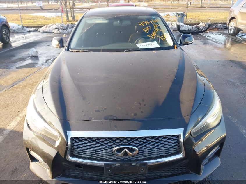 2017 Infiniti Q50 3.0T Signature Edition VIN: JN1EV7AR3HM837944 Lot: 43949666