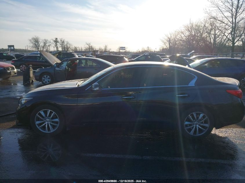 2017 Infiniti Q50 3.0T Signature Edition VIN: JN1EV7AR3HM837944 Lot: 43949666