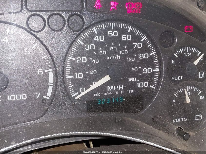 2002 Chevrolet S-10 VIN: 1GCCS145628118805 Lot: 43949670