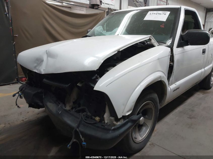 2002 Chevrolet S-10 VIN: 1GCCS145628118805 Lot: 43949670