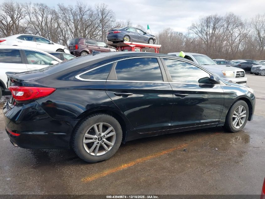 2015 Hyundai Sonata Se VIN: 5NPE24AF1FH058107 Lot: 43949674