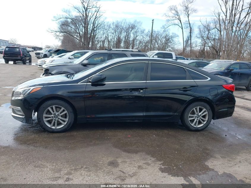 2015 Hyundai Sonata Se VIN: 5NPE24AF1FH058107 Lot: 43949674