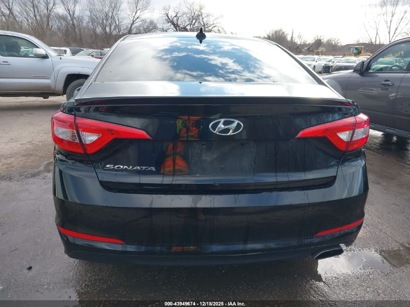 2015 Hyundai Sonata Se VIN: 5NPE24AF1FH058107 Lot: 43949674