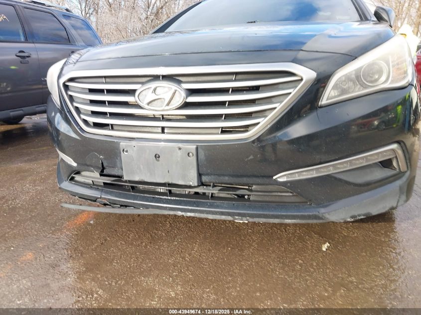 2015 Hyundai Sonata Se VIN: 5NPE24AF1FH058107 Lot: 43949674