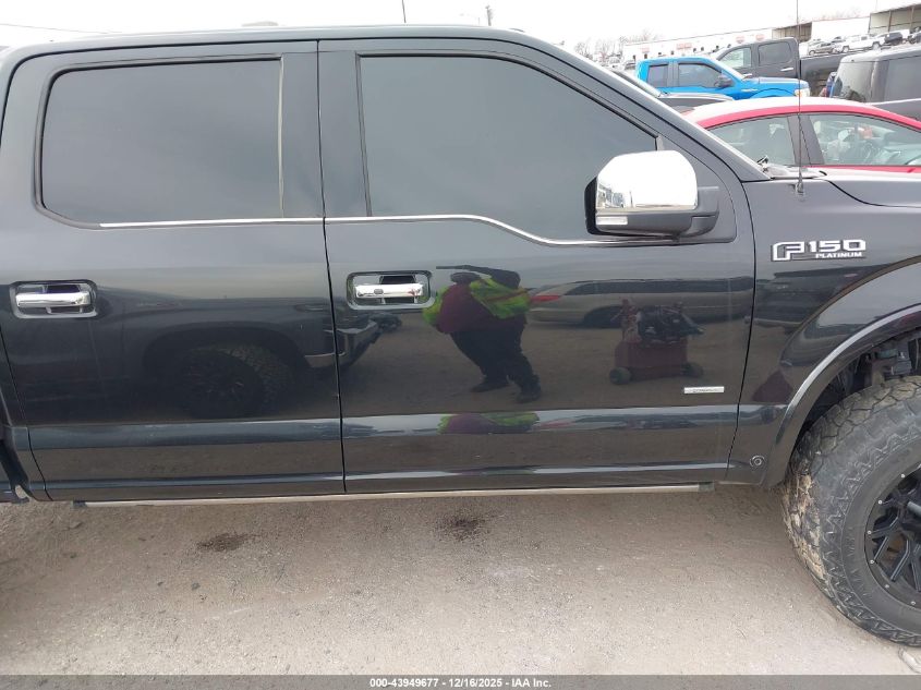 2015 Ford F-150 Platinum VIN: 1FTEW1EG3FFC76548 Lot: 43949677