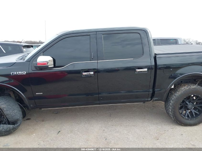 2015 Ford F-150 Platinum VIN: 1FTEW1EG3FFC76548 Lot: 43949677