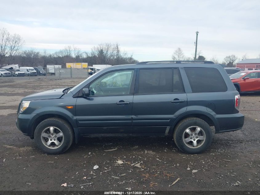 2006 Honda Pilot Ex VIN: 5FNYF28466B039786 Lot: 43949681