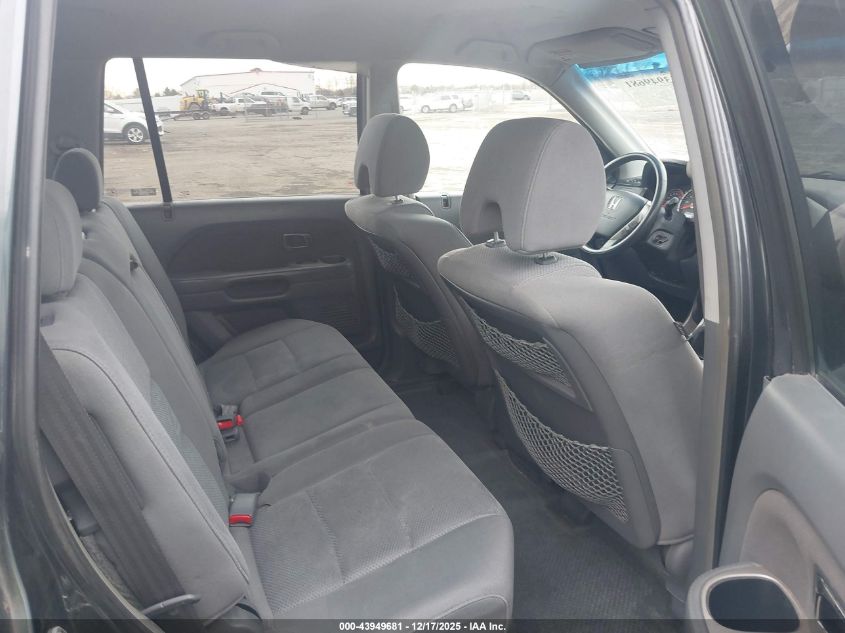 2006 Honda Pilot Ex VIN: 5FNYF28466B039786 Lot: 43949681