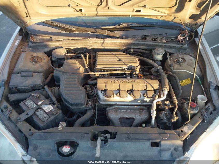 2004 Honda Civic Lx VIN: 2HGES16504H615403 Lot: 43949682