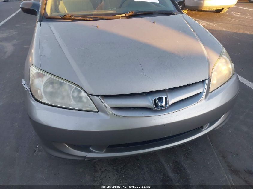 2004 Honda Civic Lx VIN: 2HGES16504H615403 Lot: 43949682
