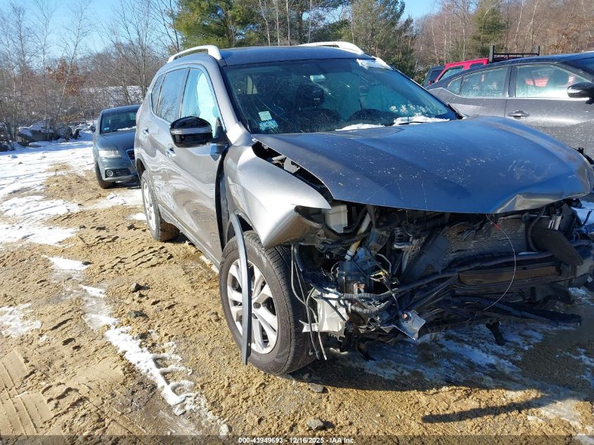 2015 Nissan Rogue Sv VIN: 5N1AT2MV1FC920736 Lot: 43949693