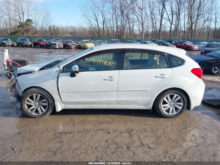 2016 Subaru Impreza 2.0I Premium VIN: JF1GPAB6XGH234276 Lot: 43949695