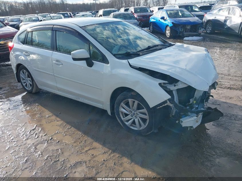 2016 Subaru Impreza 2.0I Premium VIN: JF1GPAB6XGH234276 Lot: 43949695