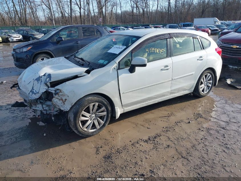 2016 Subaru Impreza 2.0I Premium VIN: JF1GPAB6XGH234276 Lot: 43949695