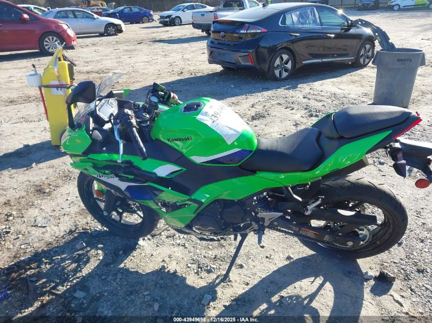 2026 Kawasaki Ex500 H VIN: ML5EXGH19TDA77385 Lot: 43949698