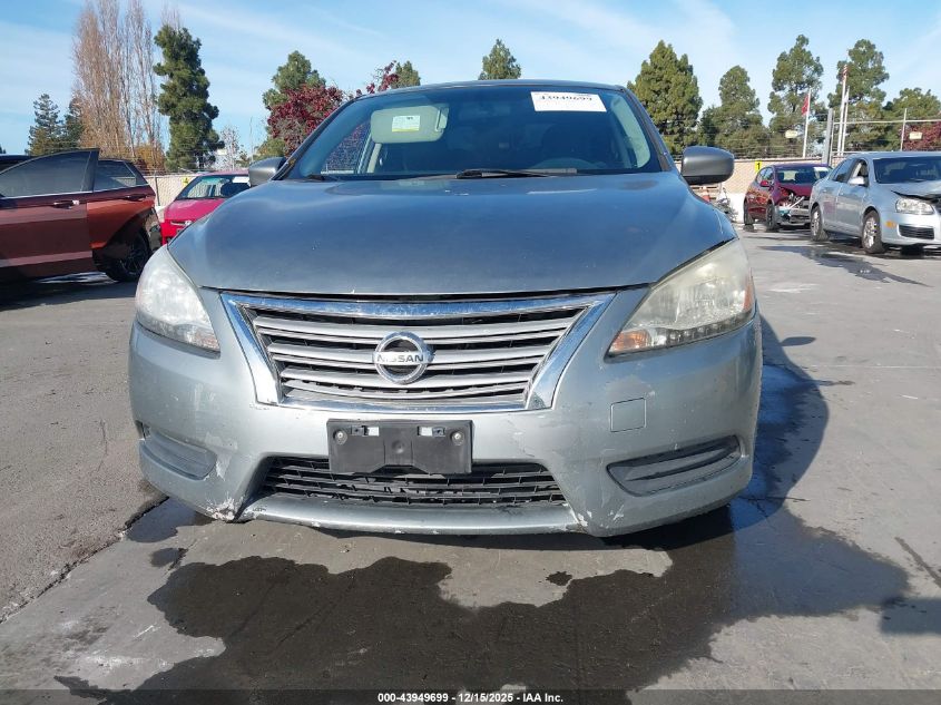 2014 Nissan Sentra Fe+ S/Fe+ Sv/S/Sl/Sr/Sv VIN: 3N1AB7AP9EY227075 Lot: 43949699