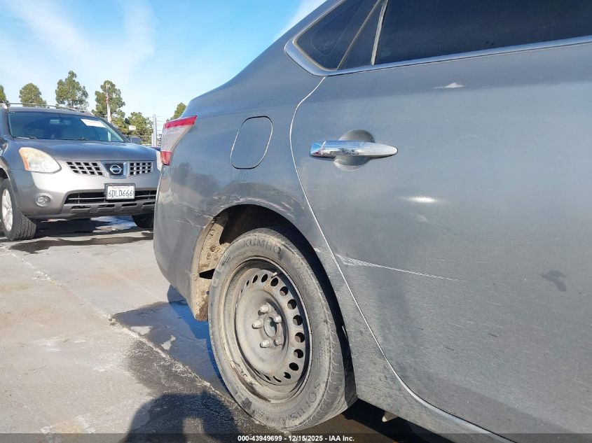 2014 Nissan Sentra Fe+ S/Fe+ Sv/S/Sl/Sr/Sv VIN: 3N1AB7AP9EY227075 Lot: 43949699