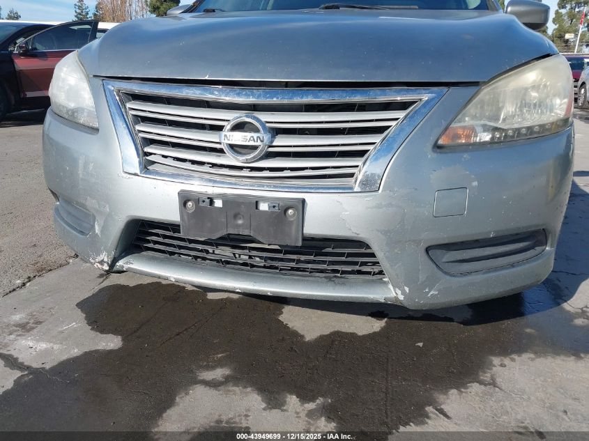 2014 Nissan Sentra Fe+ S/Fe+ Sv/S/Sl/Sr/Sv VIN: 3N1AB7AP9EY227075 Lot: 43949699