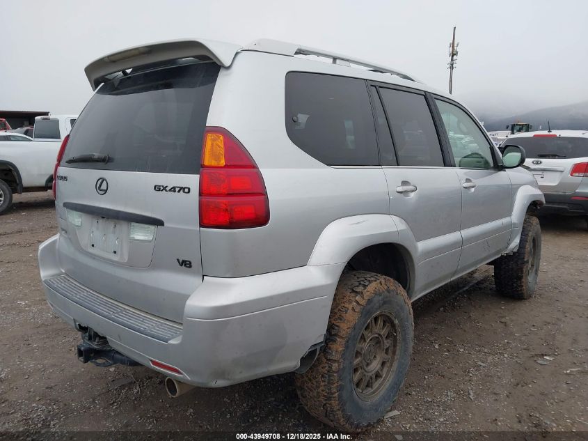 2007 Lexus Gx 470 VIN: JTJBT20X870139101 Lot: 43949708