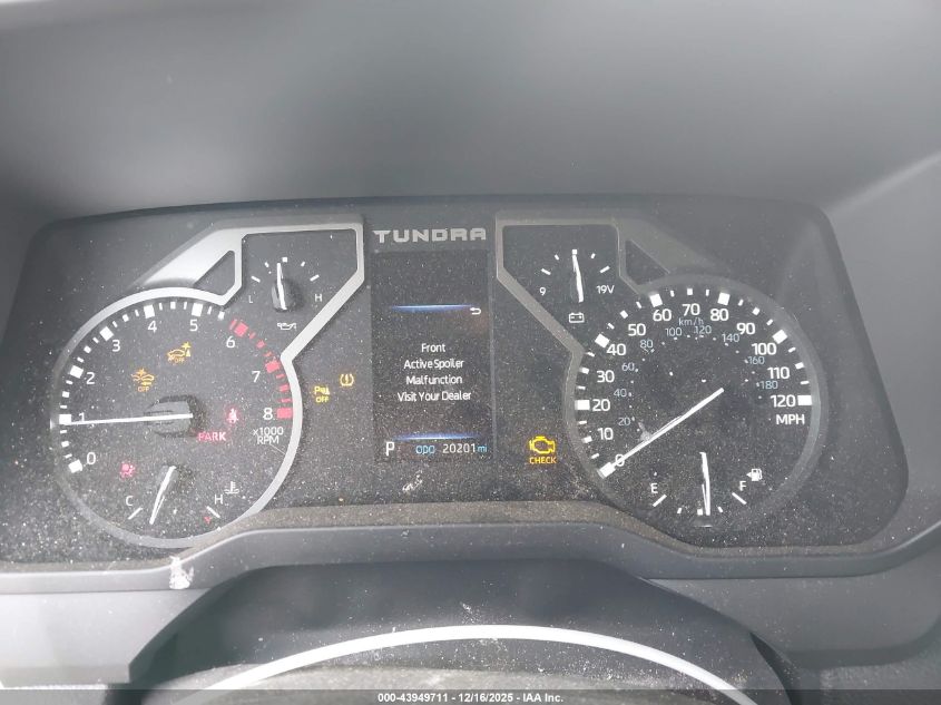 2025 Toyota Tundra Sr5 VIN: 5TFLA5DB5SX246572 Lot: 43949711