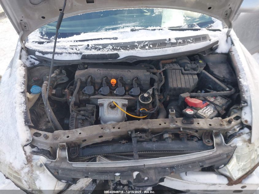 2008 Honda Civic Lx VIN: 1HGFA165X8L066034 Lot: 43949715