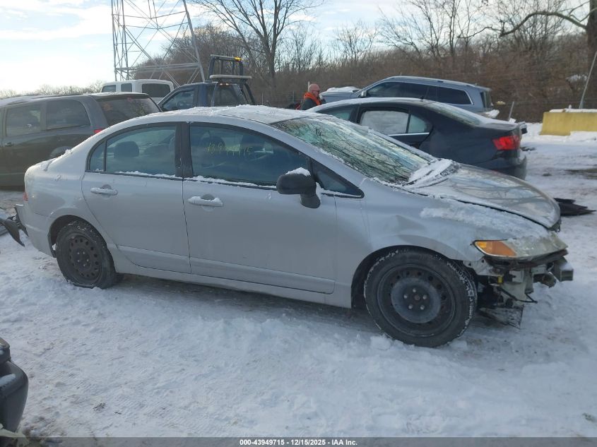 2008 Honda Civic Lx VIN: 1HGFA165X8L066034 Lot: 43949715