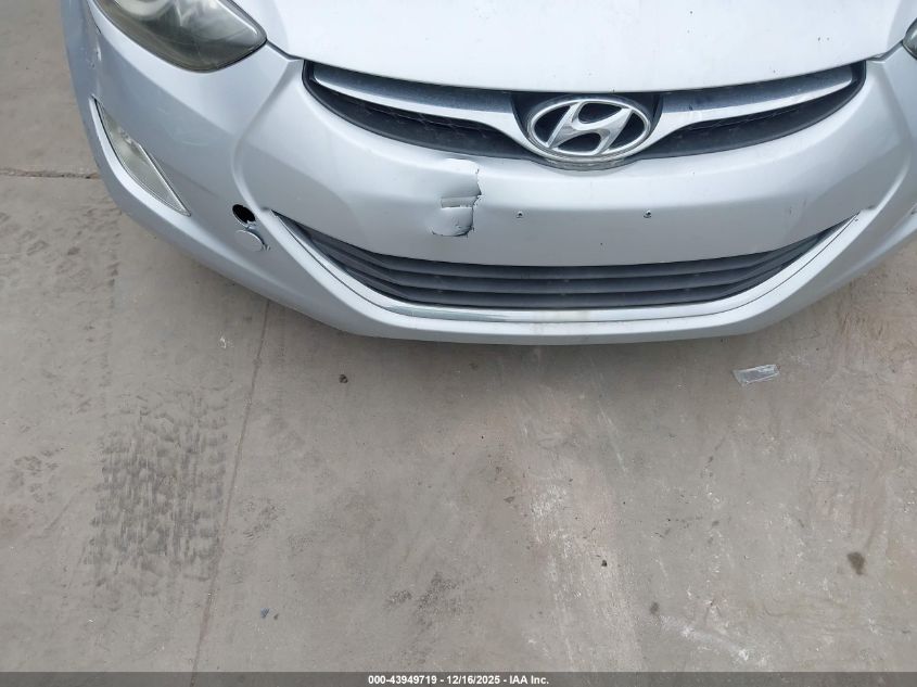 2012 Hyundai Elantra Gls VIN: 5NPDH4AE7CH124074 Lot: 43949719