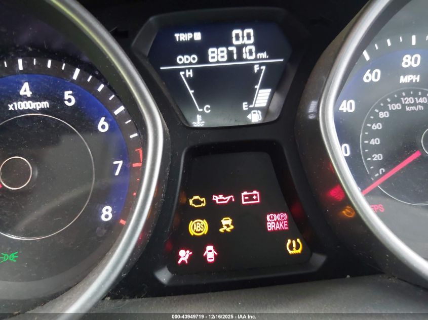 2012 Hyundai Elantra Gls VIN: 5NPDH4AE7CH124074 Lot: 43949719