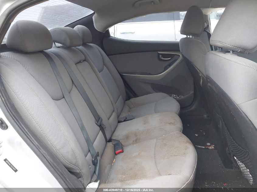 2012 Hyundai Elantra Gls VIN: 5NPDH4AE7CH124074 Lot: 43949719