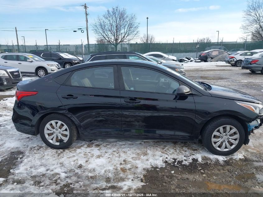 2019 Hyundai Accent Se VIN: 3KPC24A31KE077607 Lot: 43949721