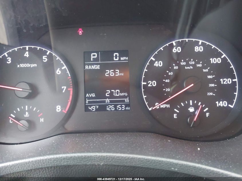 2019 Hyundai Accent Se VIN: 3KPC24A31KE077607 Lot: 43949721