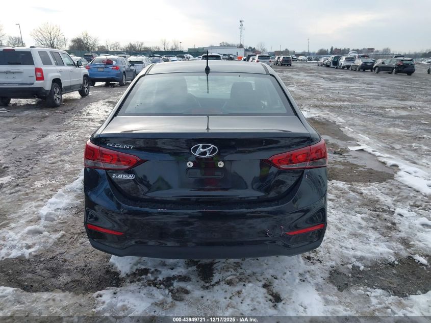 2019 Hyundai Accent Se VIN: 3KPC24A31KE077607 Lot: 43949721