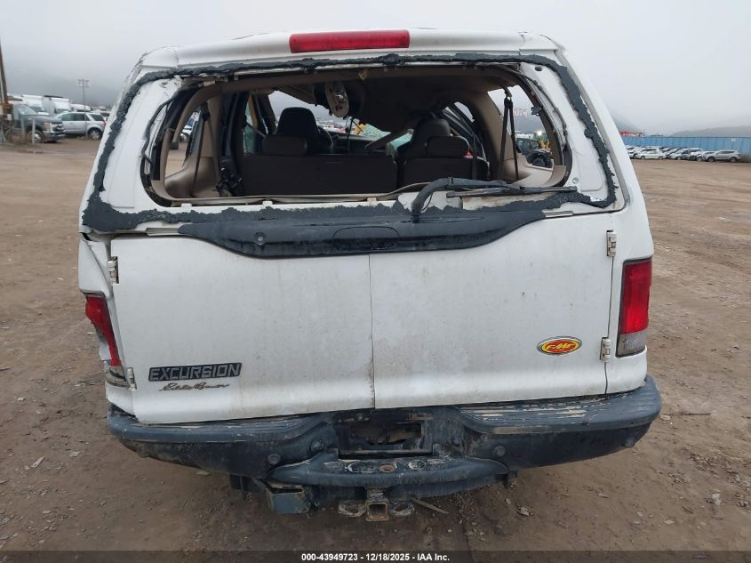 2003 Ford Excursion Eddie Bauer VIN: 1FMSU45P73ED68480 Lot: 43949723