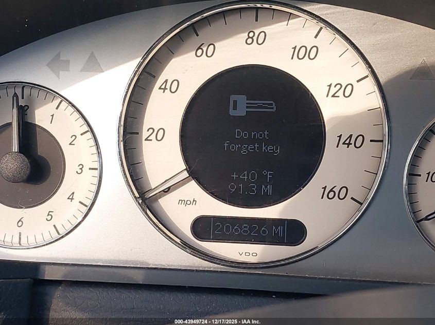 2005 Mercedes-Benz E 500 4Matic VIN: WDBUF83J85X178139 Lot: 43949724