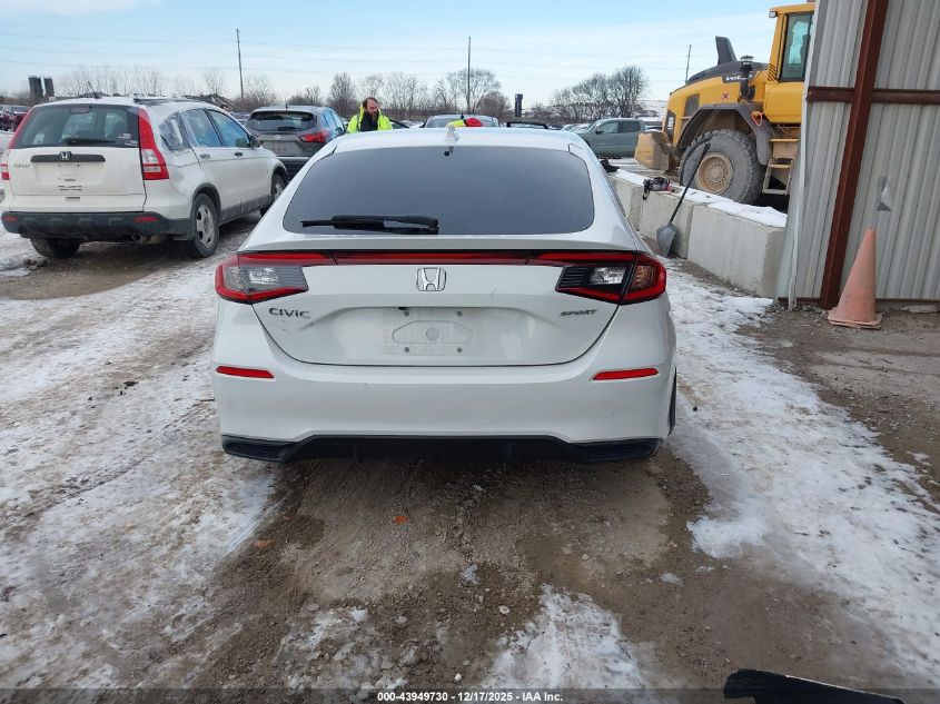 2024 Honda Civic Sport VIN: 19XFL2H84RE011563 Lot: 43949730