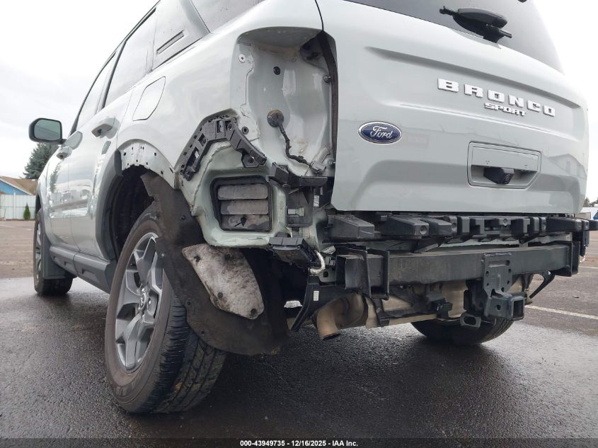 2022 Ford Bronco Sport Badlands VIN: 3FMCR9D94NRD14480 Lot: 43949735