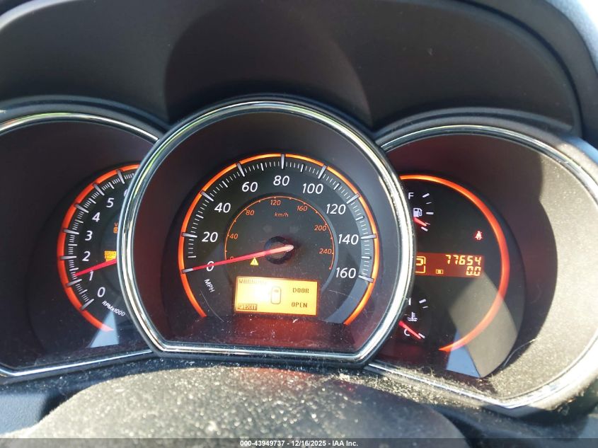 2010 Nissan Murano Sl VIN: JN8AZ1MU4AW011261 Lot: 43949737