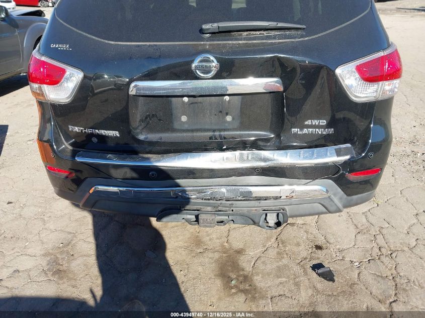 2013 Nissan Pathfinder Platinum VIN: 5N1AR2MM0DC643564 Lot: 43949740