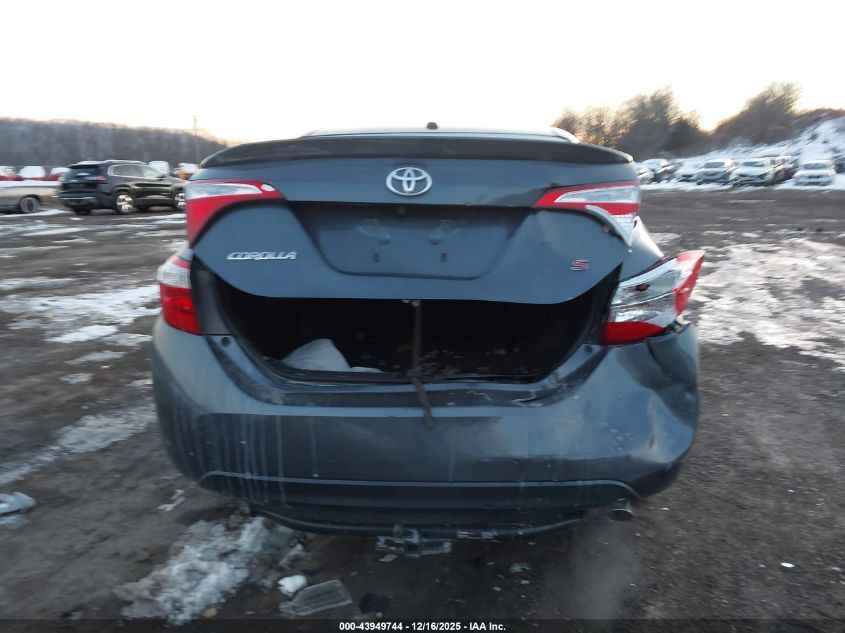 2016 Toyota Corolla S Plus VIN: 2T1BURHE0GC655759 Lot: 43949744