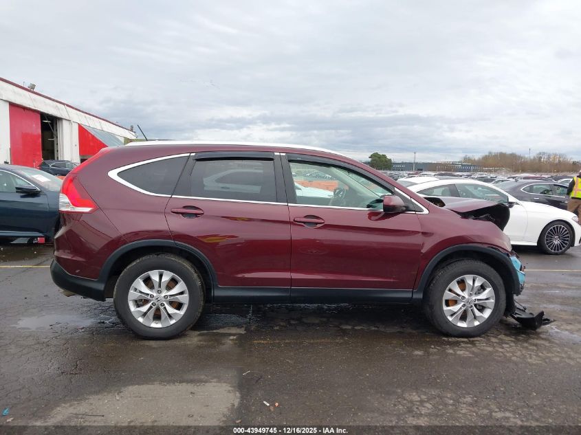2013 Honda Cr-V Ex-L VIN: 5J6RM4H74DL030542 Lot: 43949745