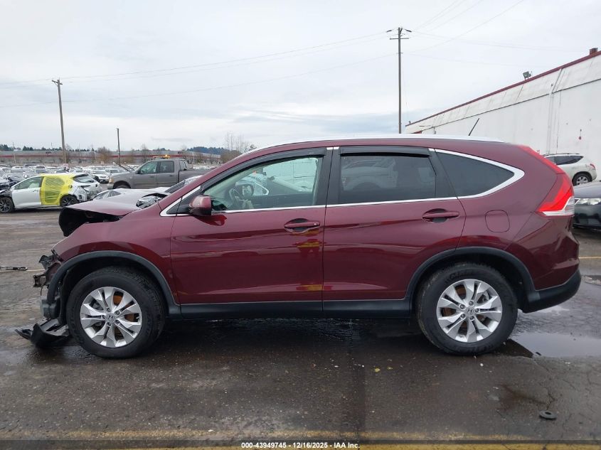 2013 Honda Cr-V Ex-L VIN: 5J6RM4H74DL030542 Lot: 43949745