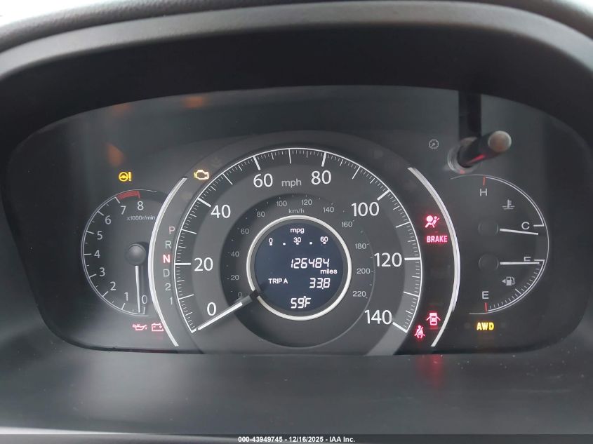 2013 Honda Cr-V Ex-L VIN: 5J6RM4H74DL030542 Lot: 43949745