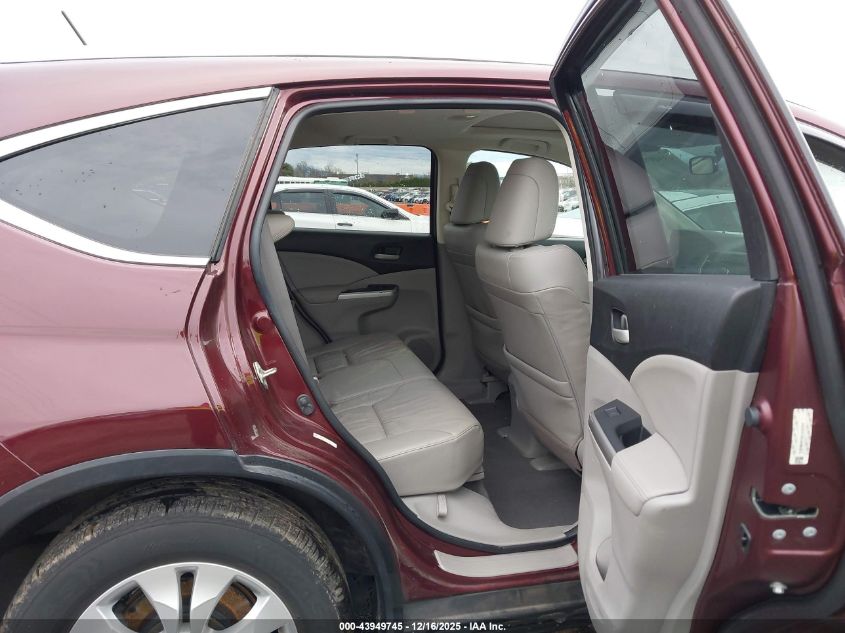 2013 Honda Cr-V Ex-L VIN: 5J6RM4H74DL030542 Lot: 43949745